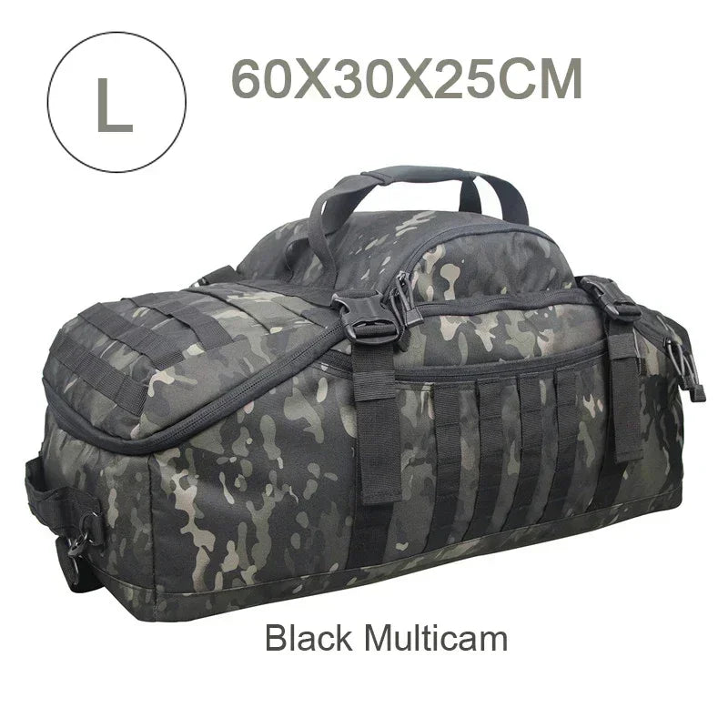 30L 45L 80L Large Duffle Bag Tactical Backpack Outdoor Camping Bags Molle Men Backpacks Travel Bag for Hiking