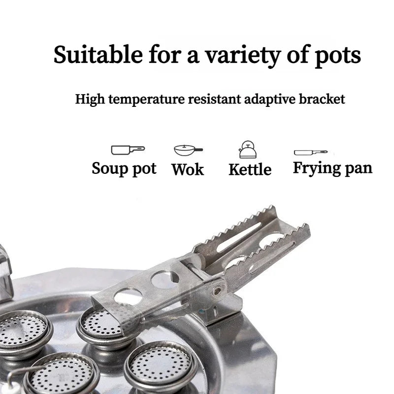 Mountainhiker Burner 15800W 19800W Gas Stove Cookware Portable Furnace Picnic Barbecue Supplies Outdoor Camping Hiking Tourist