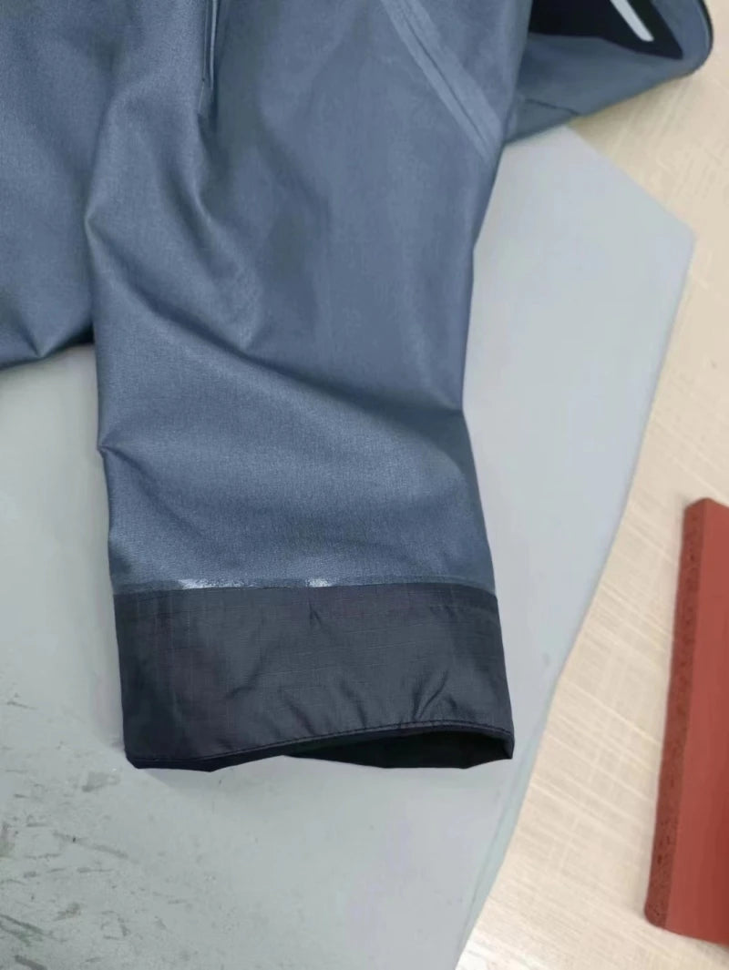 ARC SV Embroidery Bird Logo Three Layer Mens Womens Camping Coat Outdoor Waterproof Windbreaker Hiking Ski Jackets Unisex