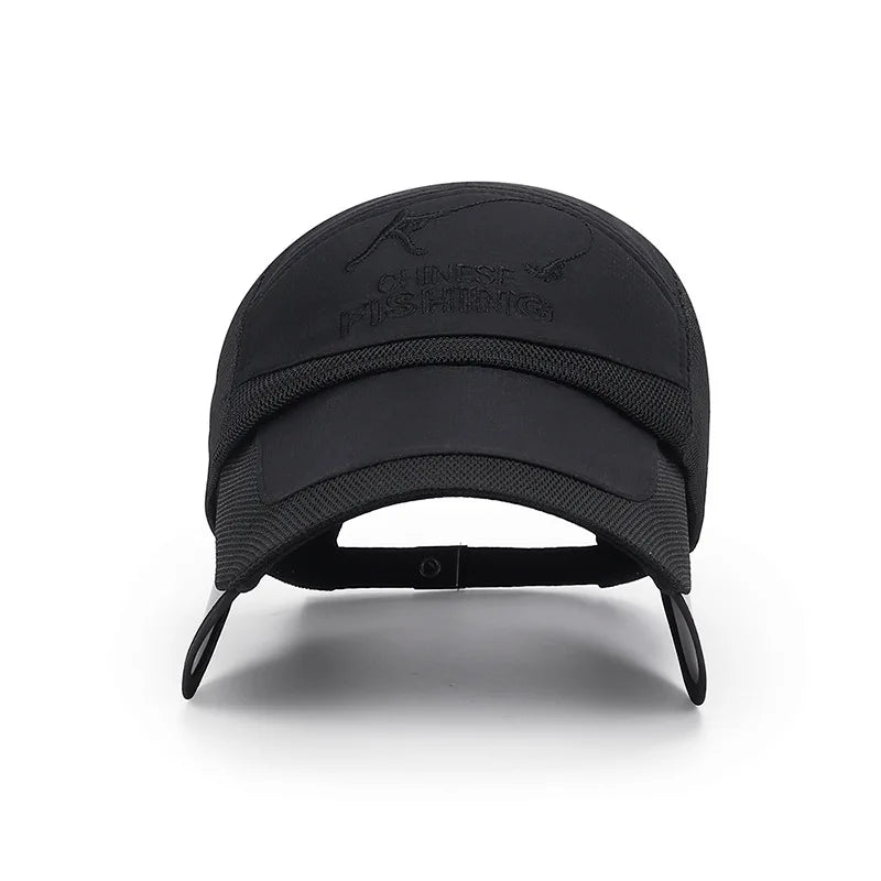 Sunvisor Adjustable Sunvisor Hats Fishing Cap Summer Outdoor Sports Travel Quick-drying Breathable Mesh Baseball Hat