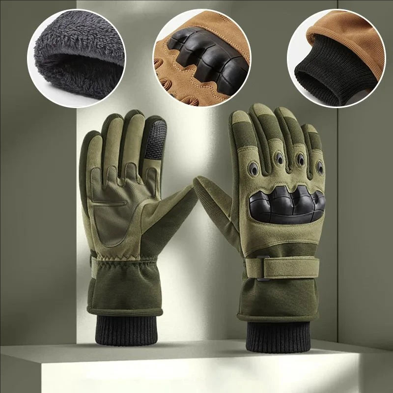 Winter tactical hunting full finger walking gloves, skiing protective sports gloves, riding gloves, motorcycle and mountaineerin