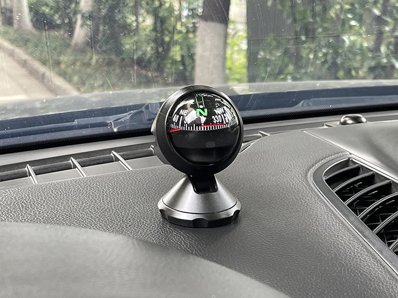 Waterproof 4x4 Off-Road/Marine Compass for Car Motorcycle Boat SUV Interior Dashboard Mount High Precision Anti-Vibration Design