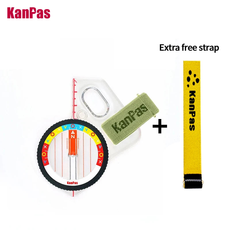 KANPAS  elite competition orienteering  thumb compass with silicon ring,MA-43-FS
