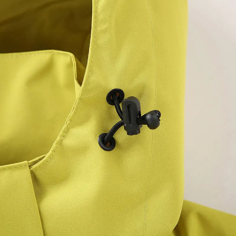 Unisex Hiking Jacket Men Outdoor Waterproof Climbing Fishing Hooded Jacket Autumn Spring Women Windproof Detachable Camping Coat