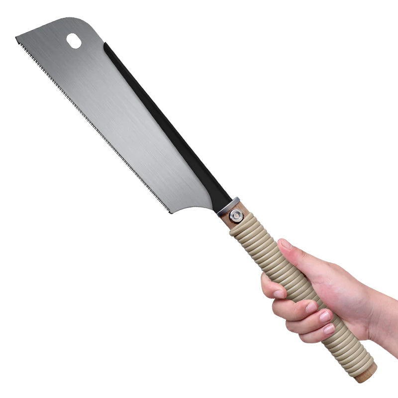 1pc Japanese Hand Saw SK5 Flexible Blade Flush Cut Wood Handle Dovetail Pull Saw for Wet Dry Wood DIY Woodworking Tools