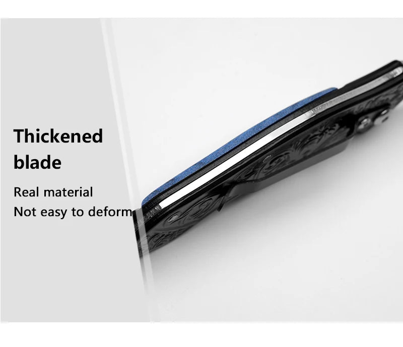 Portable Outdoor Folding Knife for Camping, Mini Household Stainless Steel Fruit Knife, Letter Opener Folding Knife