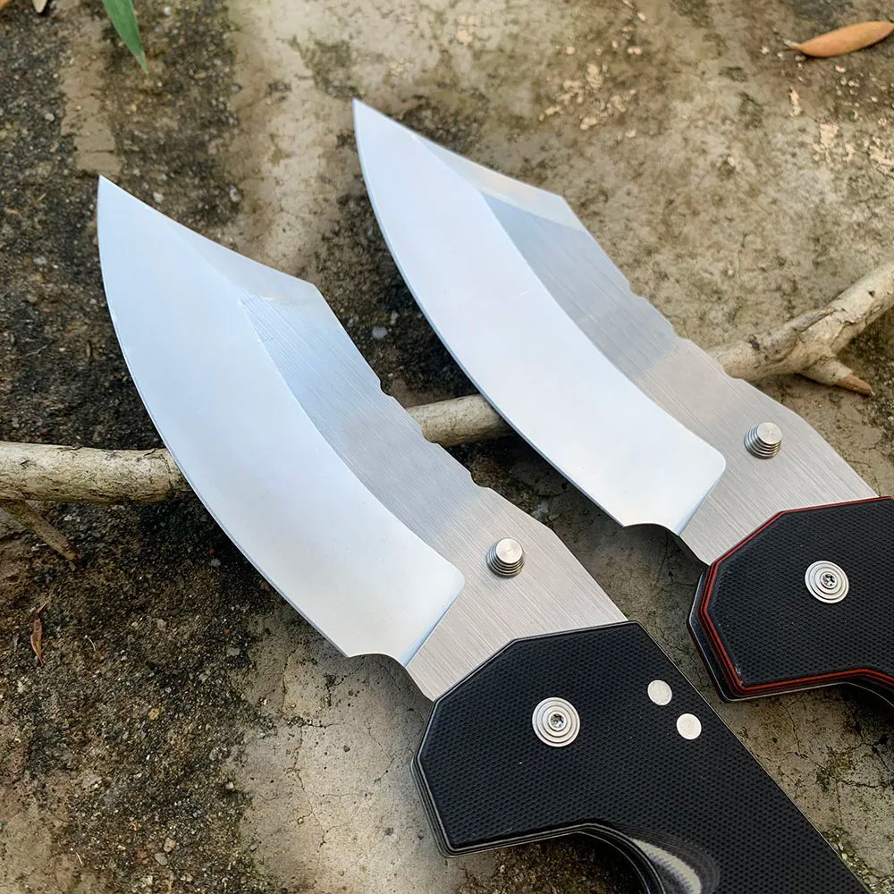 Mayhem Tactical Folding Knife Military Combat Hunting Knife AUS10A Blade Outdoor Portable Camping Survival Knives Jackknife