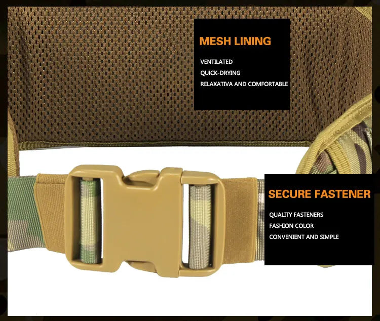 Yakeda Gear User Outdoor Black Hunting Tactics Law Enforcement Duty Security Traffic air gun Belt airsoft equipment Camo