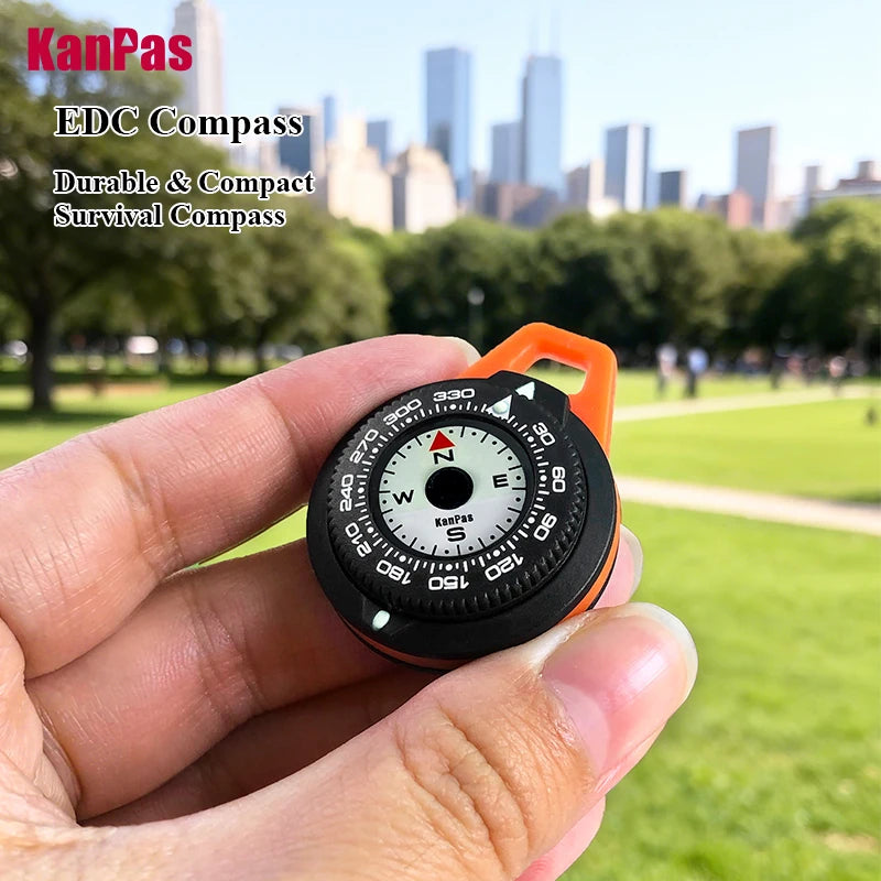 Kanpas EDC Outdoor Compass / Diving compass with Luminous /High Quality compass /Turnable Bezel/K18