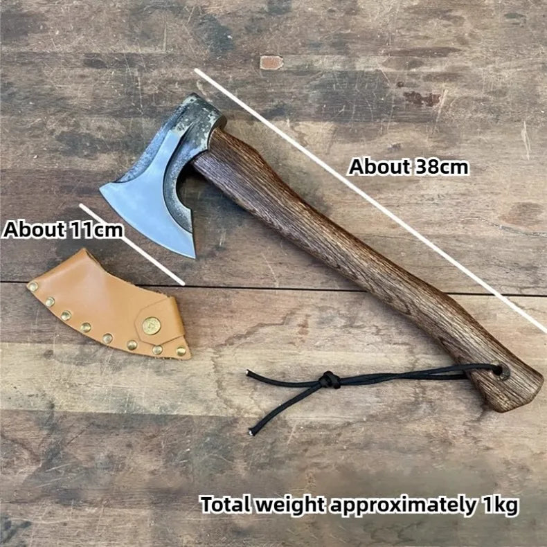 Tactical Survival Ax Camping Supplies Professional Hatchet for Firewood Hand Axe Survival Accessories Portable Ax Cutting Wood