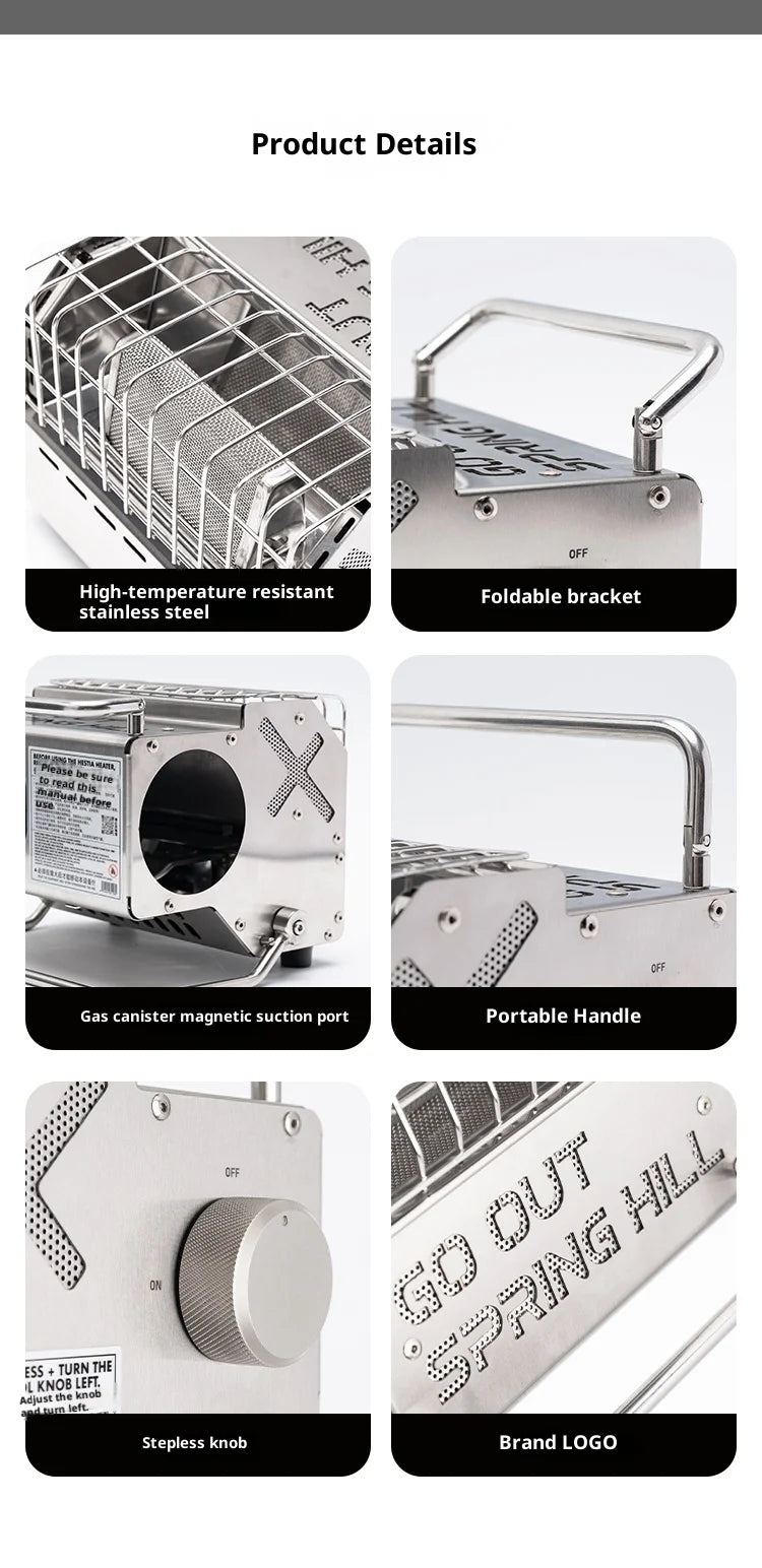 GOOUT STRINGHILL Outdoor Mini Heating Stove Fishing 2025 Winter  Supplies Camping HeaterStove Camping Gas  Outdoor Portable Car