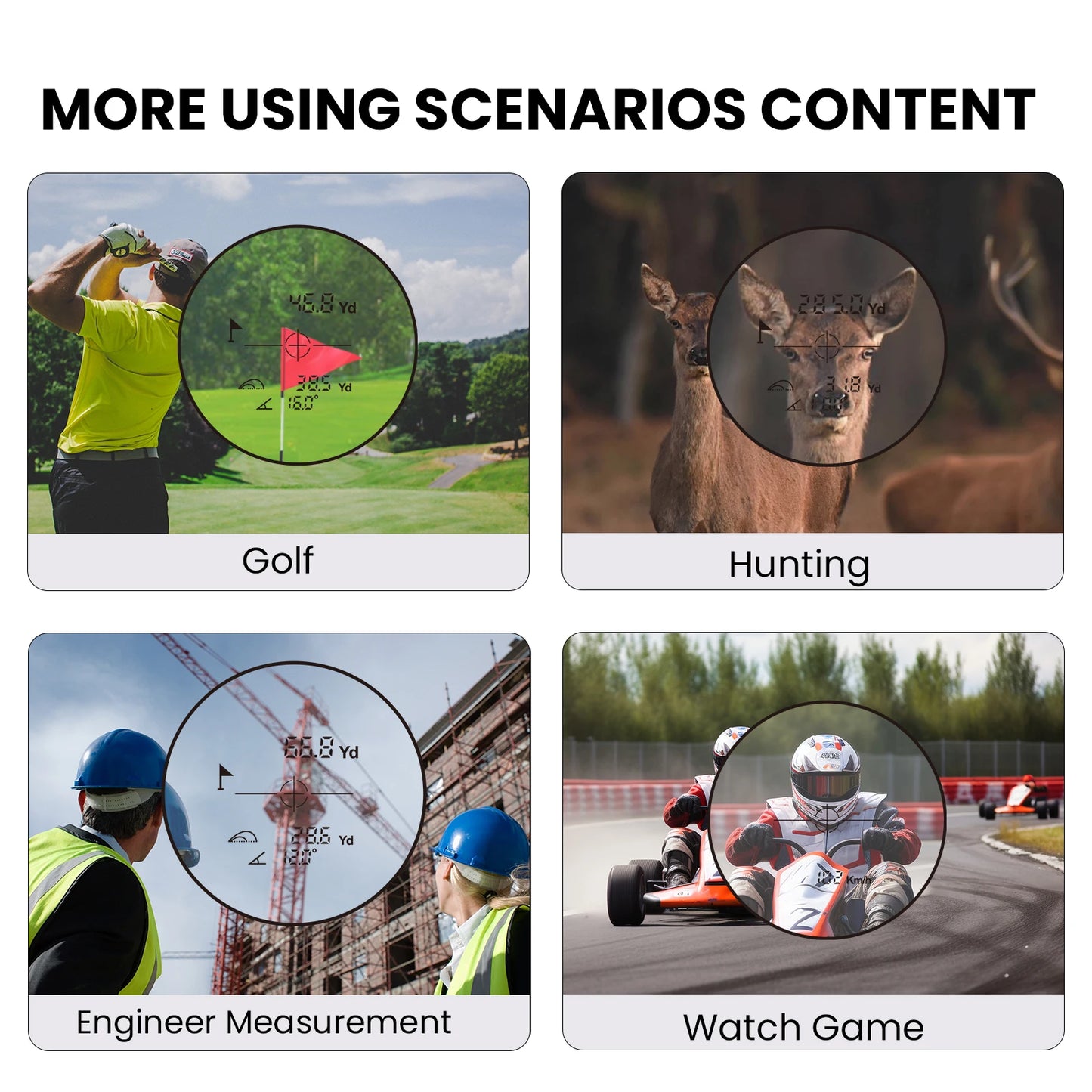 MILESEEY PF210 Range Finder,600M Golf Rangefinder,3-7days to Republic of Korea