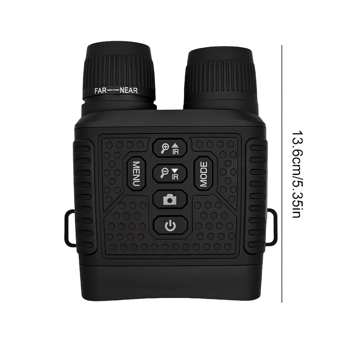 3'' Screen 2.5K Night Vision Binoculars 6X Digital Zoom With Tactical Light 2000mAh Infrared Night Vision Goggles for Camping