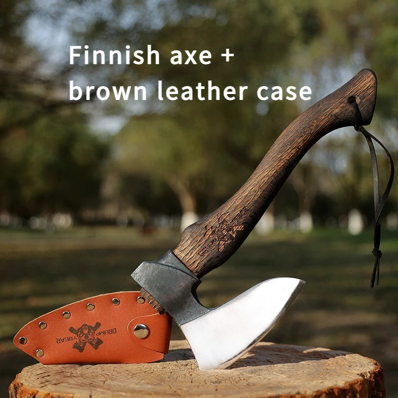 New High-quality Finnish Axes Camping Woodworking Hand Axes Outdoor Portable Tactical Axes Hand Tools for Household Felling