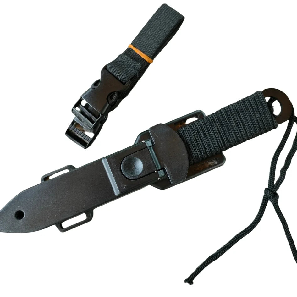 Outdoor High hardness tactical knife, field sharp straight knife, portable pocket knife, non-folding multi-purpose fruit knife