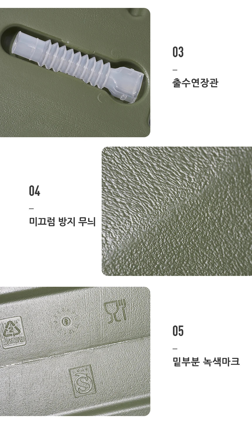 Mobi Garden 11L ,18.5L  Water Bucket Portable Handle Tank Container Ultralight Large Capacity Hiking Water Container