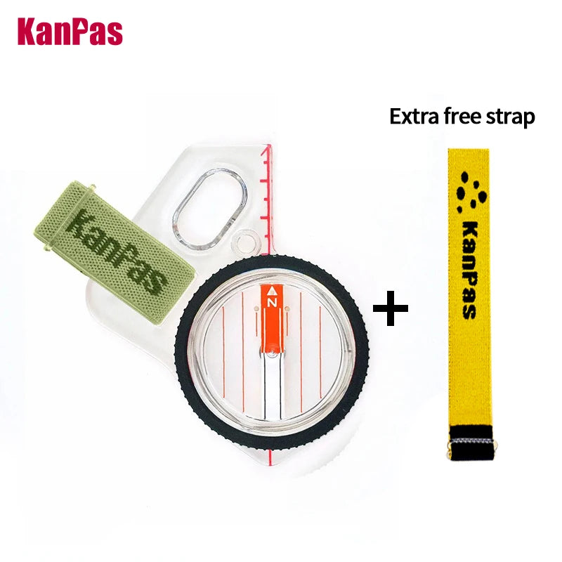 KANPAS  elite competition orienteering  thumb compass with silicon ring,MA-43-FS