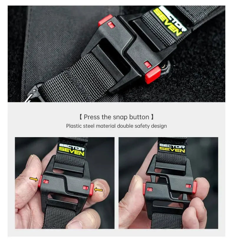 Tactical Multipurpose Triangle Quick Detachment Buckle Belt Quick Hanging Single Hook Survival Keychain EDC Quick Release Buckle
