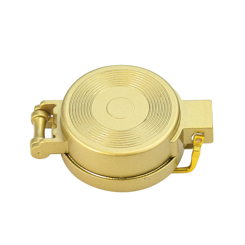 Portable Brass Waterproof Luminous Precision Navigation Compass, Outdoor Camping, Hiking Field Survival Adventure Tool