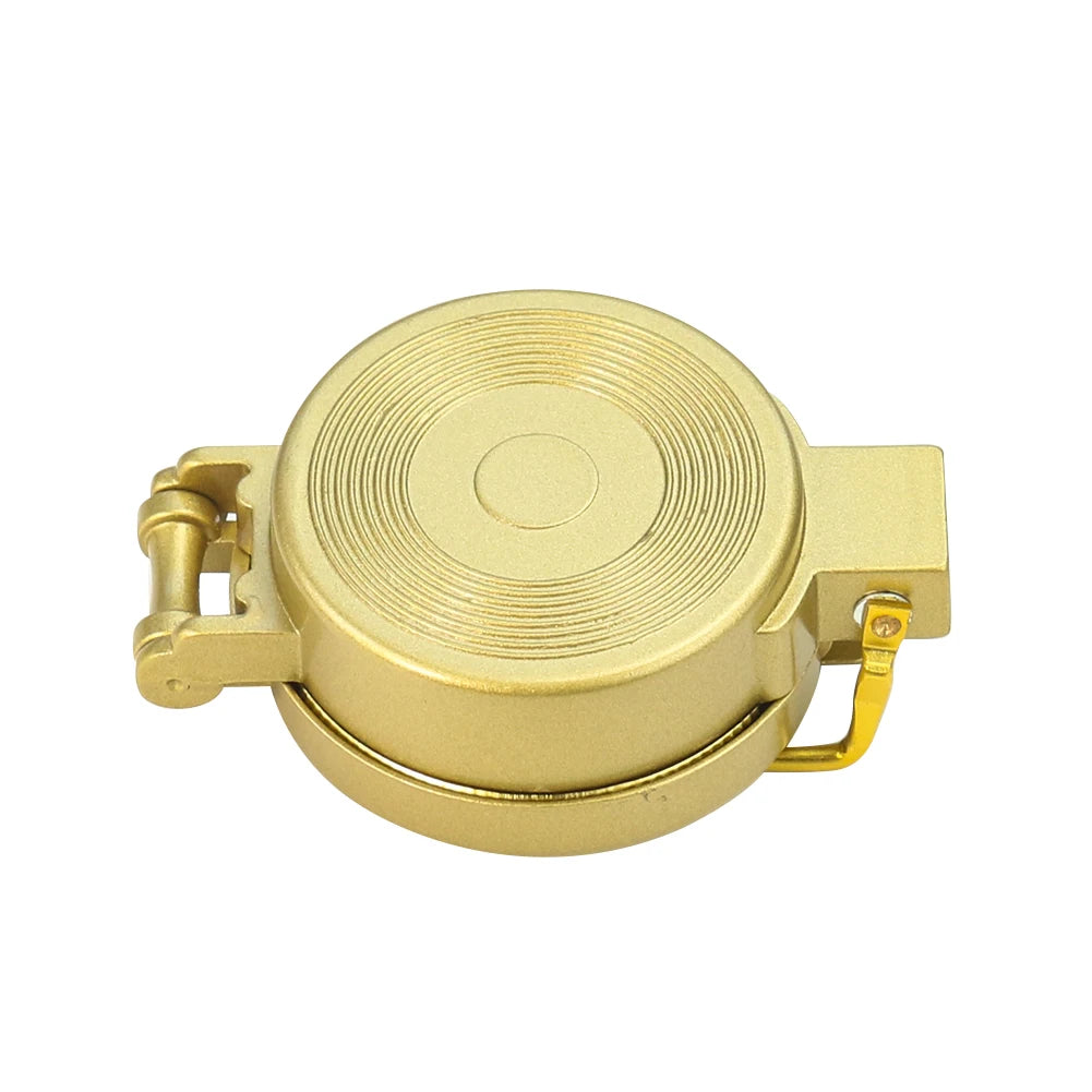 Portable Brass Waterproof Luminous Precision Navigation Compass, Outdoor Camping, Hiking Field Survival Adventure Tool