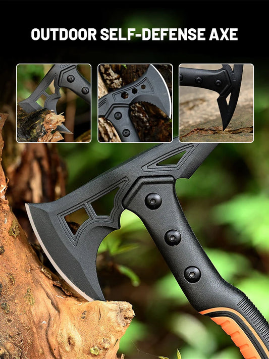 Outdoor Axe Outdoor Self-Defense Axe,Outdoor Camping Axe,Camping Tactical Axe,multifunctional Woodworking Axes,survival hatchet
