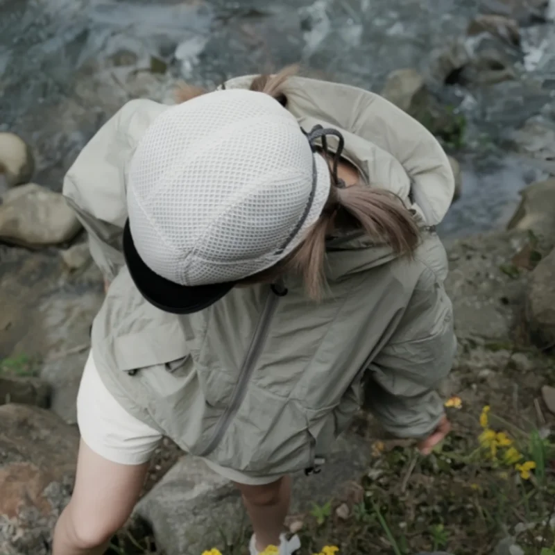 Spring & Summer Outdoor Cap - Unisex, 3D Tailored Mesh, Breathable Sunshade, Weightless, Hiking Running Essential