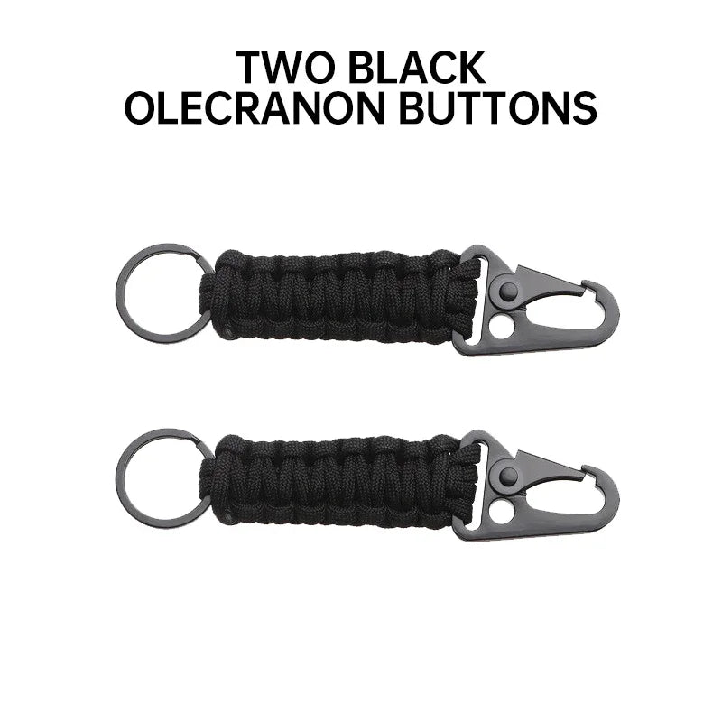 1/20PCS Outdoor Multi-Functional Bracelet Backpack Keychain Handwoven Sports Paracord Wrist Strap Hiking Camping Equipment