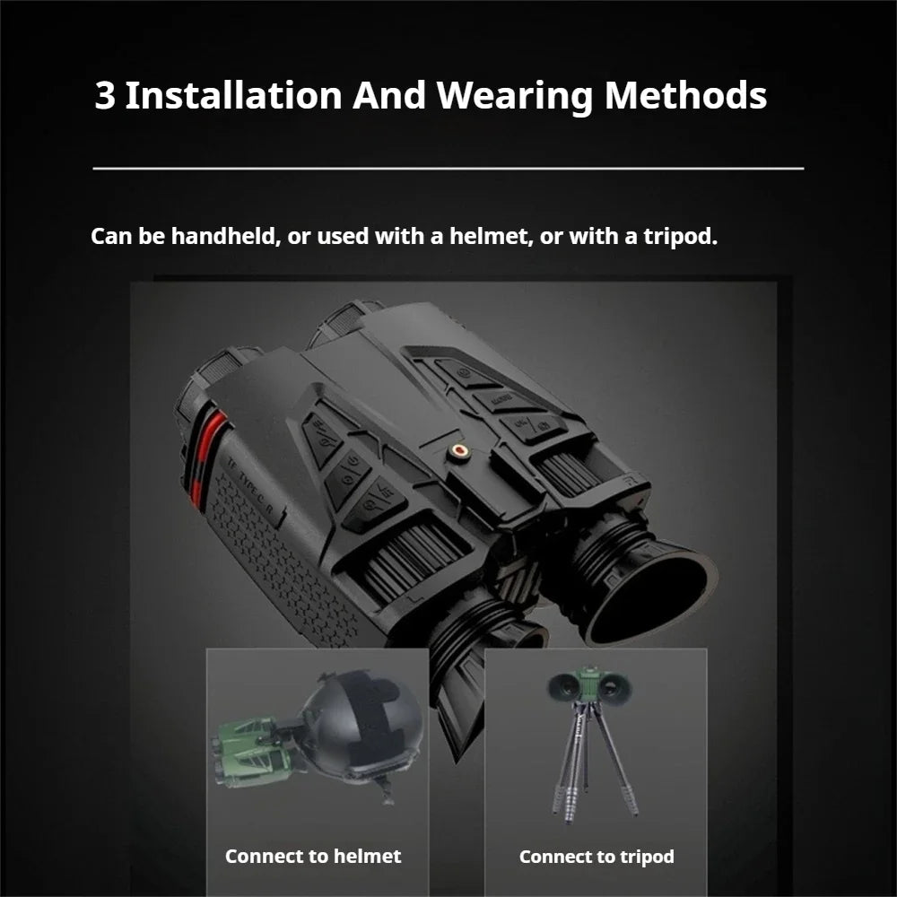 NVC800 WIFI Compact Thermal Monocular 16x Zoom Adjustable Night Vision Goggles Lightweight Thermal Camera for Hunting & Camping