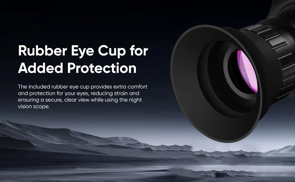 1920x1080 OLED Night Vision Scope for Hunting HD Photos Videos Clip on Night Vision Monocular Day Night Observation up to 300M