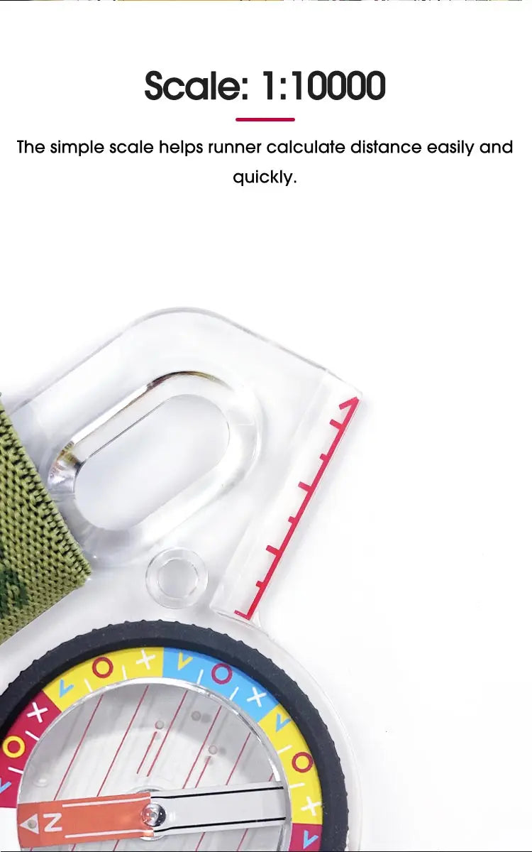 KANPAS  elite competition orienteering  thumb compass with silicon ring,MA-43-FS