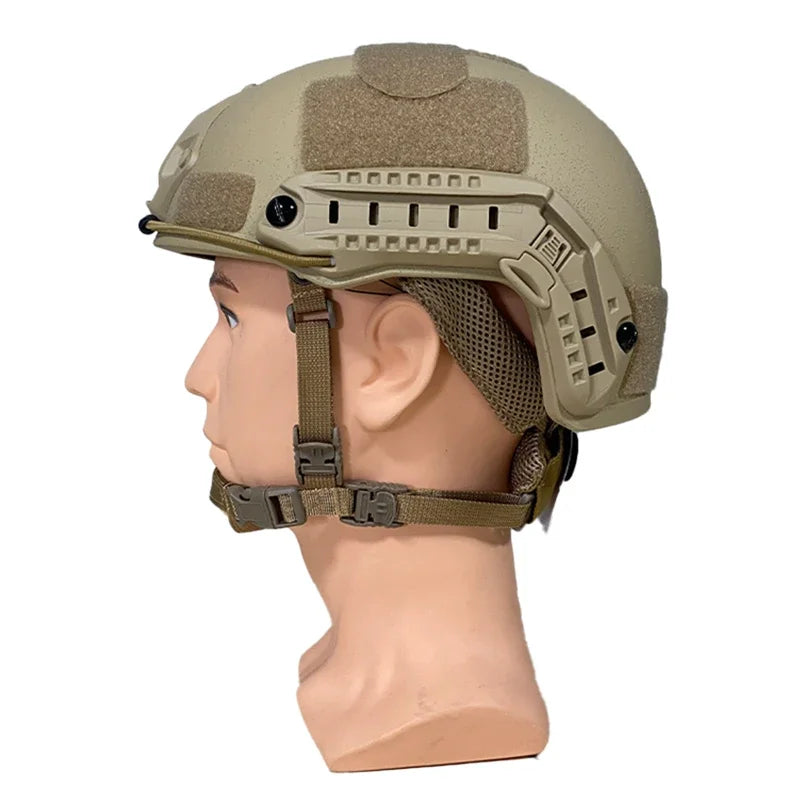 Outdoor Hunting FAST Tactical Helmet | Kevlar-Reinforced & FAST Wendy Floating Pad System