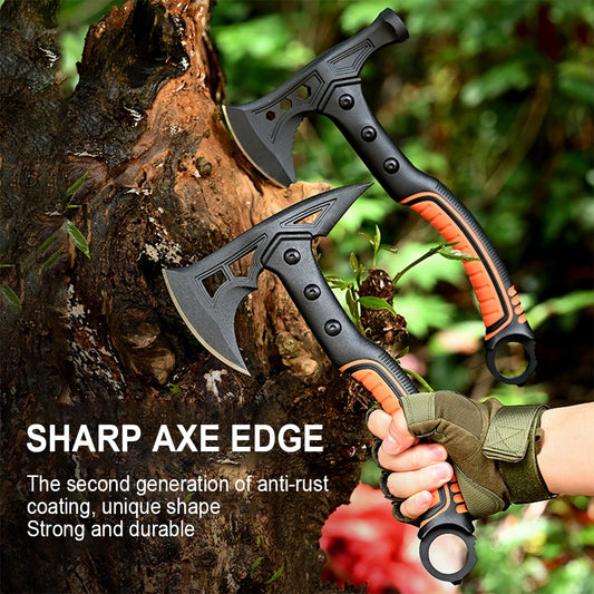 Camping Survival Tactical Axe Portable Fire Axe Mini Hammer Ice Breaking Cone Hatchet Multifunctional Hunt Tools Tomahawk Hammer