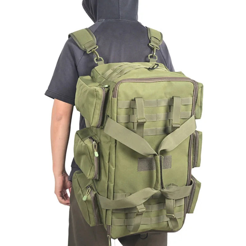 Hiking Travel Bag Camping Backpack Tactical Outdoor Shoulder Rucksack Large Multifunctional Knapsack Miliatry Duffel Handbags