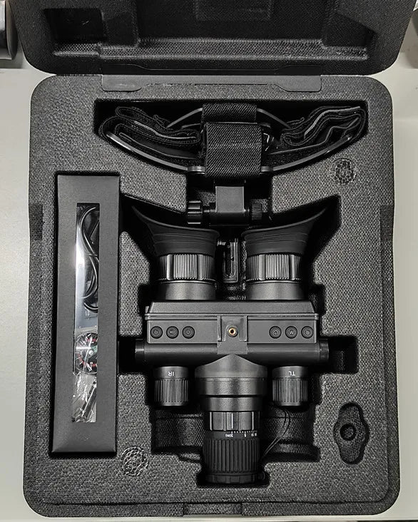 Night Vision Goggles with Head Mounted 4K Infrared Night Vision Binoculars Rechargeable Battery Tactical Z9157 for Hunting
