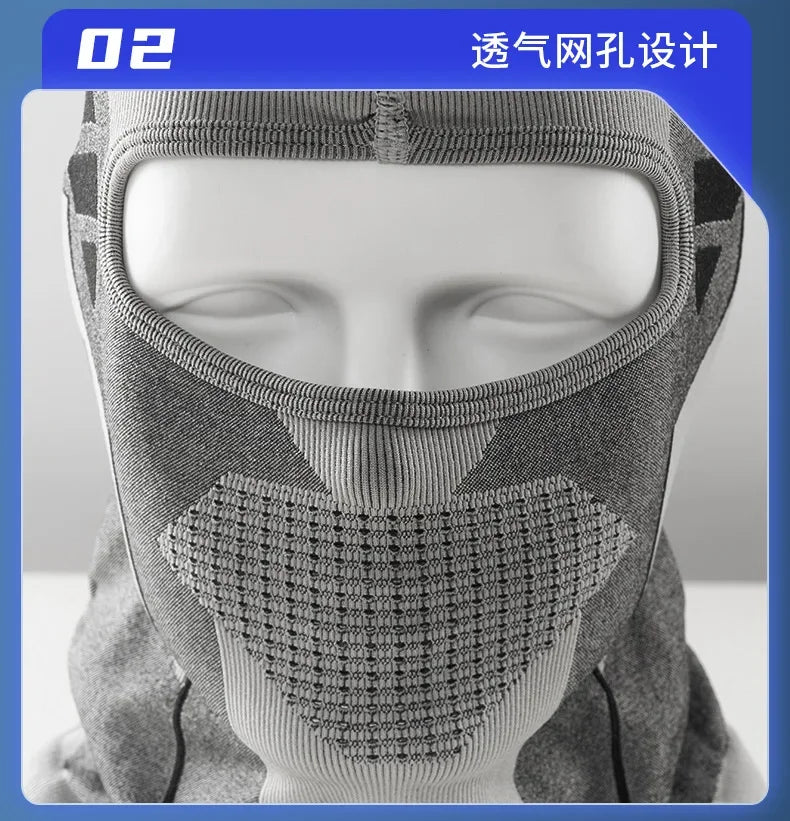 Thermal Scarf Balaclava Men Women All Face Mask Winter Warm Ski Hat Cold-Proof Cycling Hunting Head Neck Cover Helmet Liner Caps