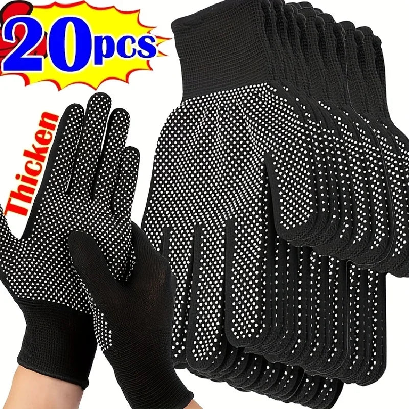 Non-slip Touchscreen Nylon Gloves Men Women Summer Outdoor Riding Sport Fitness Breathable Non-slip Sunscreen Finger Gloves