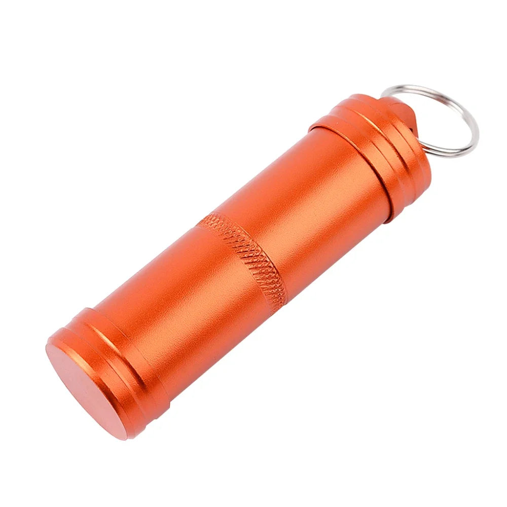 Survival Seal Capsule Trunk EDC Waterproof Hike Box Container Outdoor Dry Bottle Holder Storage Camp Medicine Match Pill Case