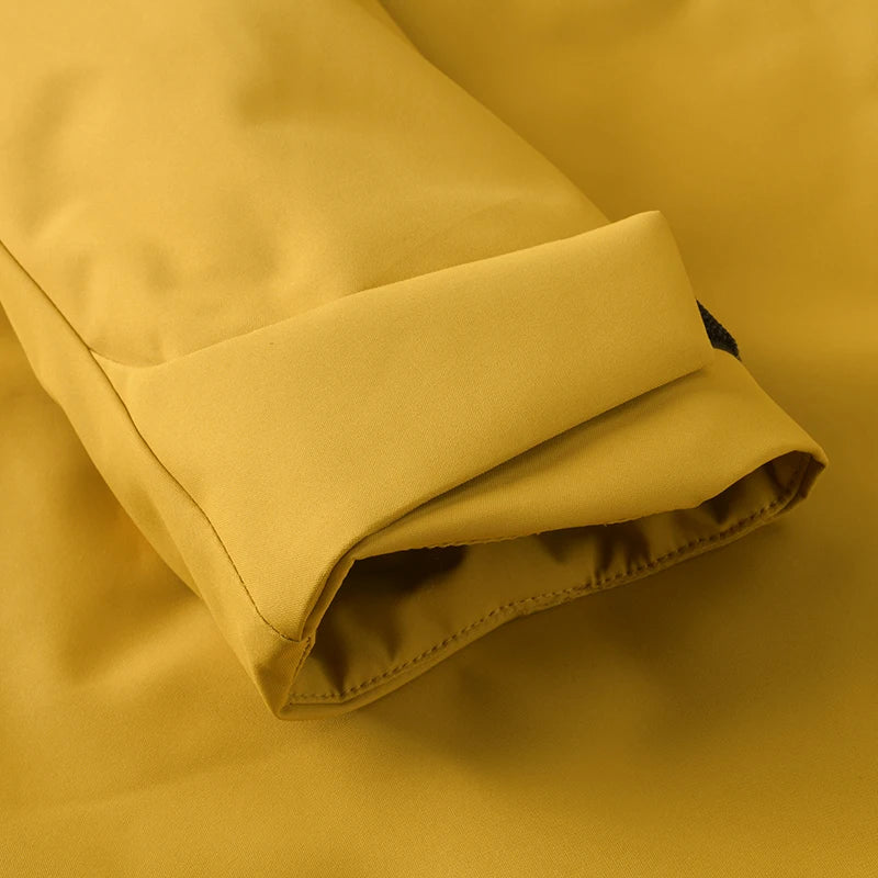 EUMERGX Men's Women's Winter Coat Waterproof Windproof Warm Fleece Jacket Unisex Hiking Camping Skiing Climbing Windbreaker