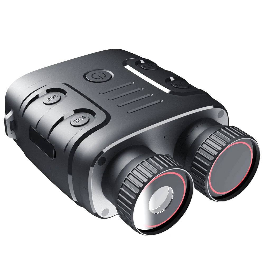 1080P Binocular Infrared Night-Visions Device 5X Binocular Day Night Use Photo Video Taking Digital Zoom for Hunting Boating