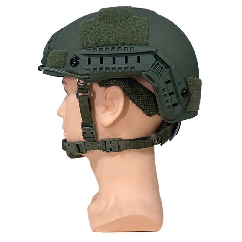 Outdoor Hunting FAST Tactical Helmet | Kevlar-Reinforced & FAST Wendy Floating Pad System