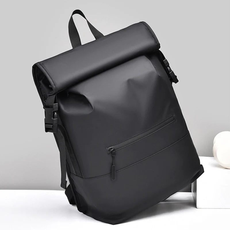 Hiking Rolled Top Backpack Travel Duffel Bag Outdoor Climbing Camping Sport Fitness Rucksack Casual Weekend Luggage Schoolbag