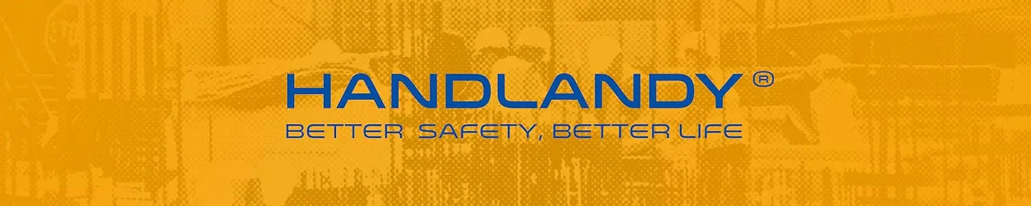 HANDLANDY Fingerless Work Gloves for Men Utility Half Finger Driving Cycling Working Gloves