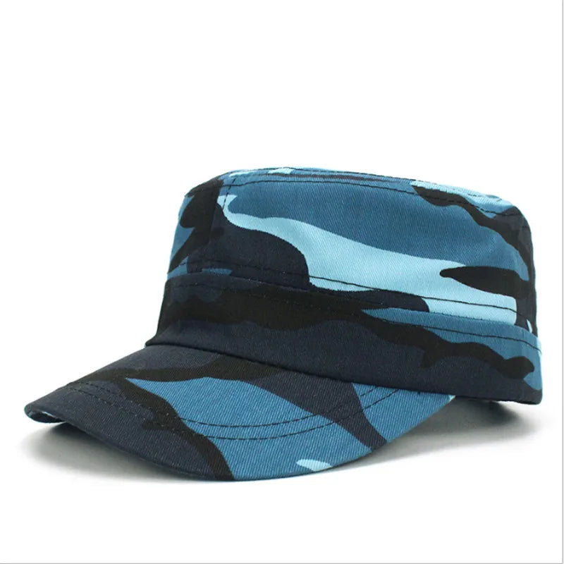Men Army Hat Outdoor Sport Caps Camouflage Baseball Cap Tactical Military Army Camo Hunting Finshing Cap Flat Top Hats