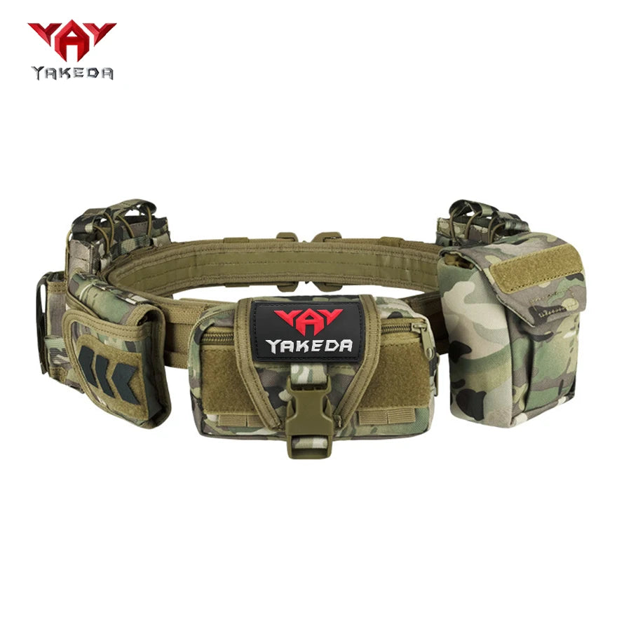 YAKEDA Detachable multifunctional belt suitable for outdoor hiking and camping