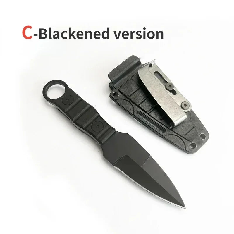 Outdoor  Straight Knife High Hardness SurvivalKknife Camping EDC Portable Utility Knife K Sheath Hunting Camping Tool