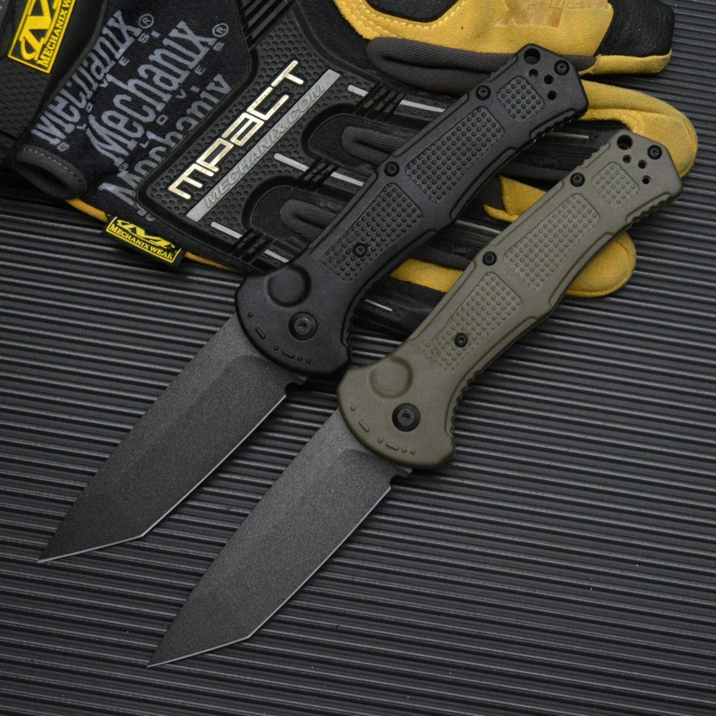 BM9070 Claymore Folding Knife D2 Blade Nylon Fiber Handle Fold Camping Outdoor Survival Utility EDC Pocket Knife Gift