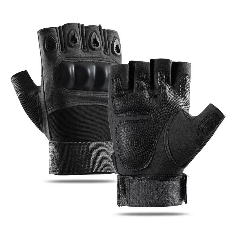 Outdoor Hunting Half-finger Tactical Gloves Wear Resistance Training Fitness Gloves Cycling Sports Gloves