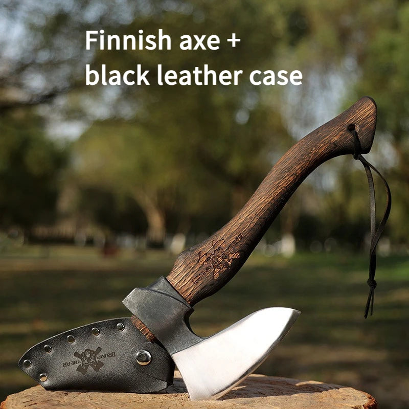 New High-quality Finnish Axes Camping Woodworking Hand Axes Outdoor Portable Tactical Axes Hand Tools for Household Felling