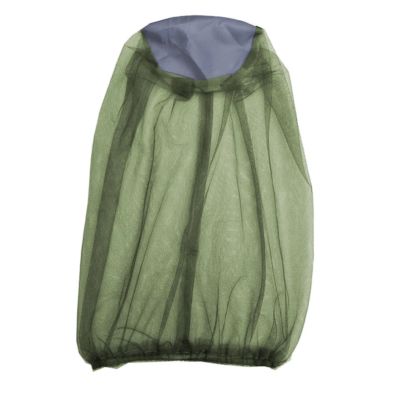 Outdoor Head Face Mask Hat Net Cover Anti-mosquito cover mosquito net cap travel breathable head mesh covers Anti Mosquito Bug