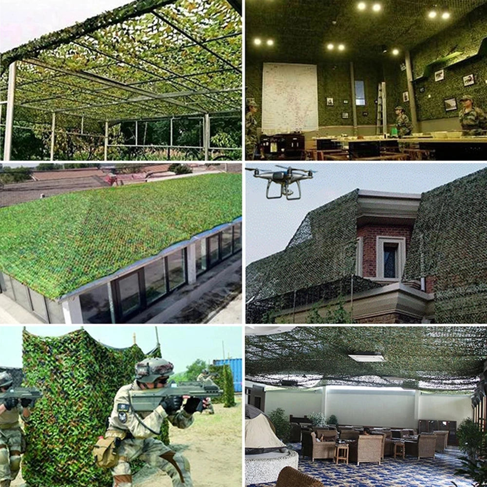 Military camouflage net military uniform camouflage net hunting camouflage net car tent white blue green black jungle